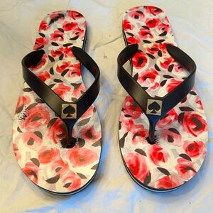 Kate Spade flip flops size 10